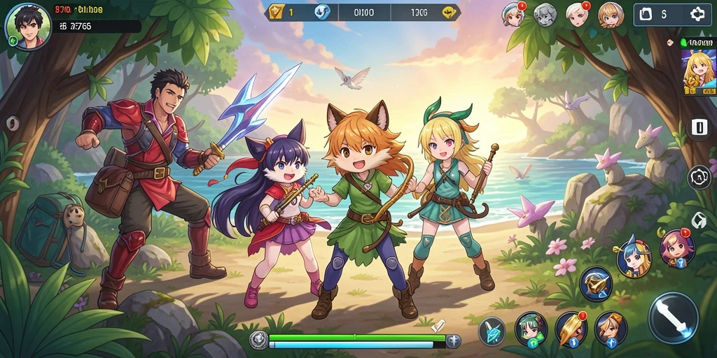 Screenshot gameplay 8768 yang memukau dan penuh aksi.