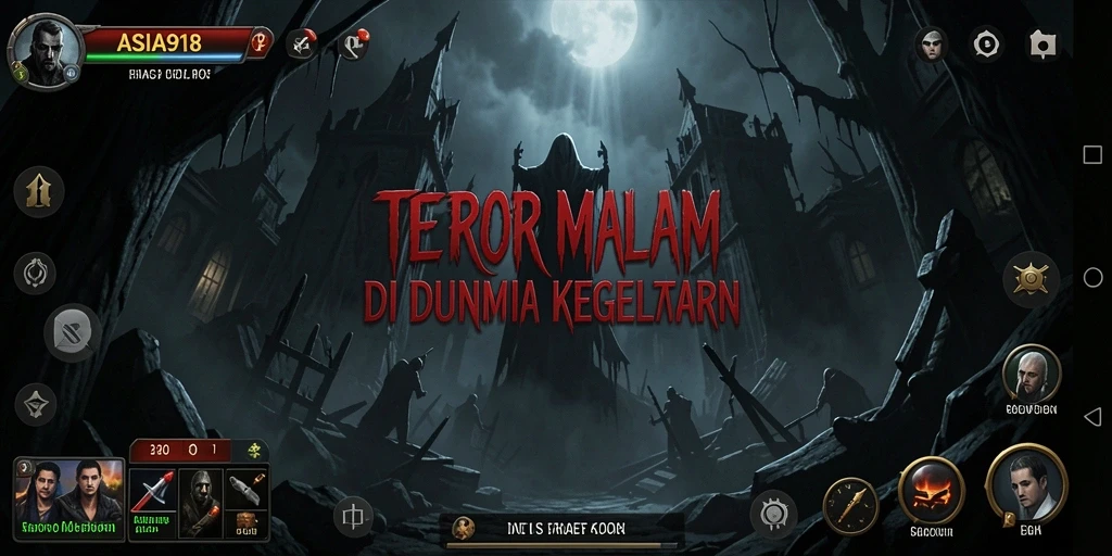 Gameplay ASIA918 yang mencekam dengan atmosfer penuh ketegangan.