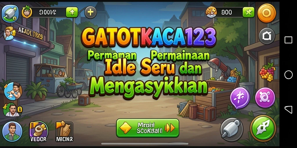 Gameplay GATOTKACA123 menampilkan keseruan dan strategi dalam permainan Idle.