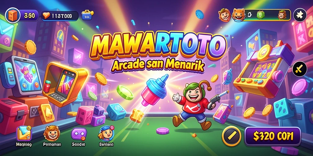 Tampilan gameplay seru MAWARTOTO yang penuh warna.