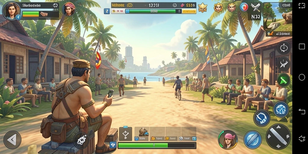 Screenshot N32 menampilkan pengalaman bermain yang seru dan menghibur.